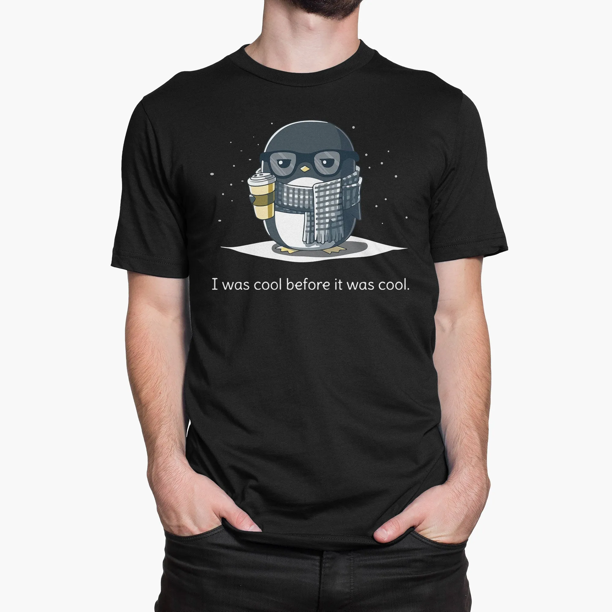 Was Cool Before it was Cool Round-Neck Unisex-T-Shirt