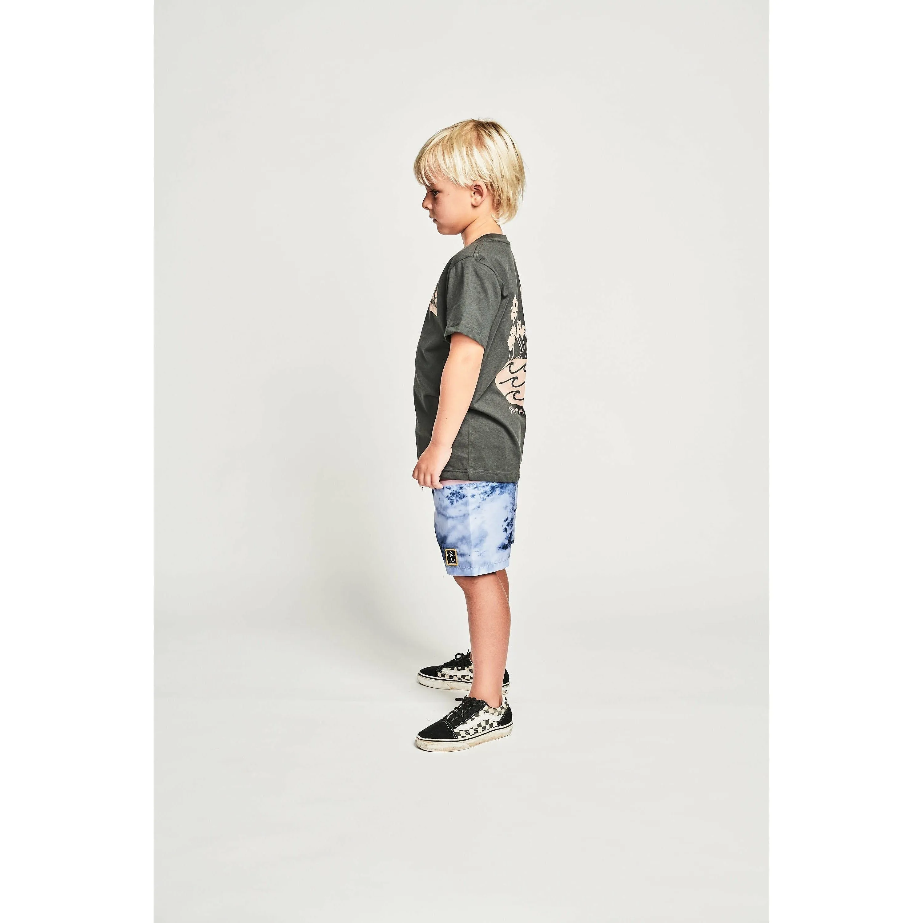 Wavebowl Ss Tee - Soft Black