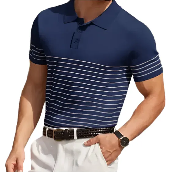 Weber – Luxurious Knitted Polo for Men