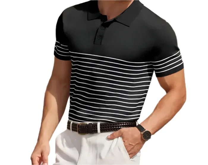 Weber – Luxurious Knitted Polo for Men