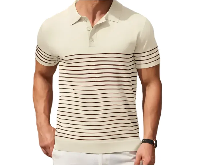 Weber – Luxurious Knitted Polo for Men