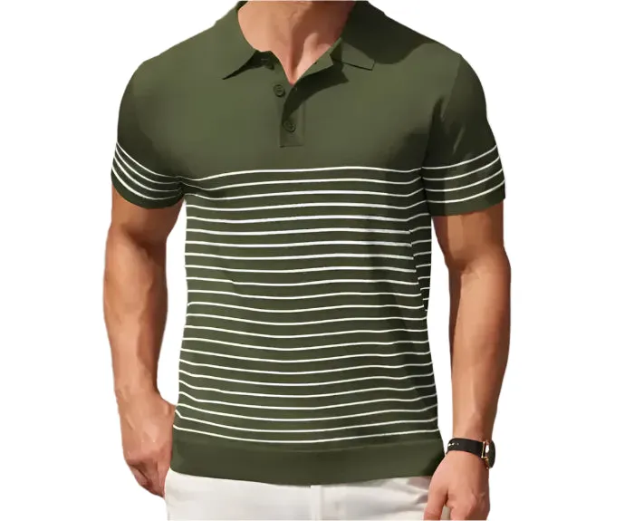 Weber – Luxurious Knitted Polo for Men