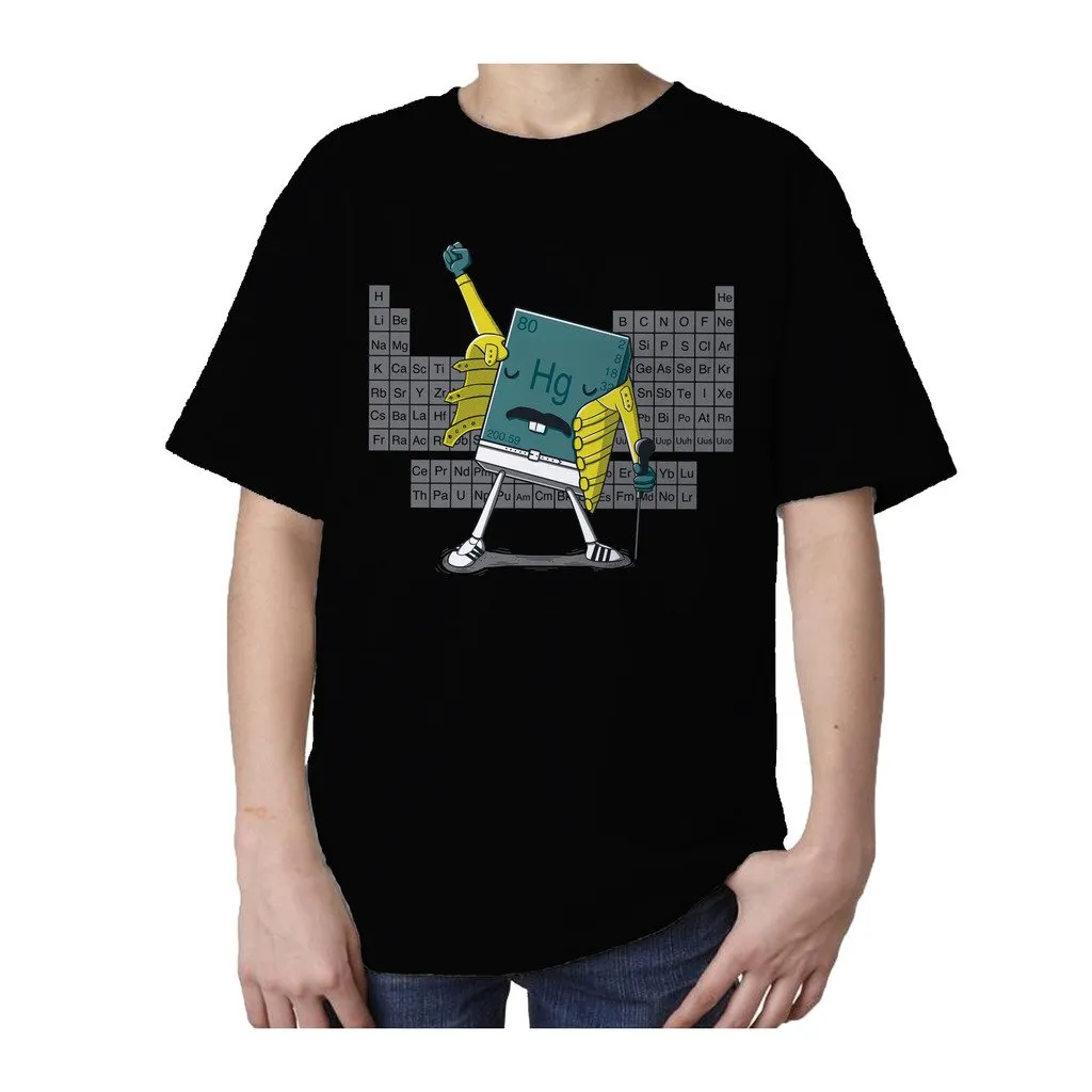 Weird Science Freddie Mercury Official Kid's T-shirt (Black)