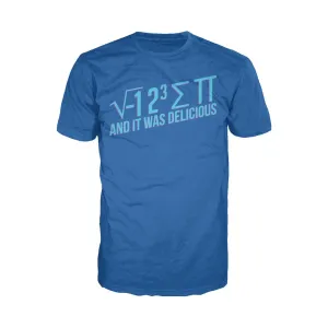 Weird Science I 8 Sum Pi Official Men's T-shirt (Royal Blue)