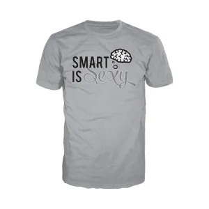 Weird Science Smart Is Sexy Official Men's T-shirt (Heather Grey)