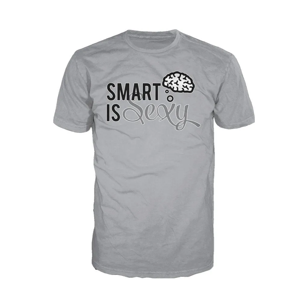 Weird Science Smart Is Sexy Official Men's T-shirt (Heather Grey)