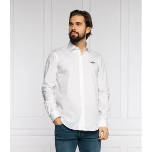White Cotton Men's Shirt