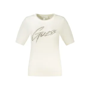 White Viscose Women Sweater