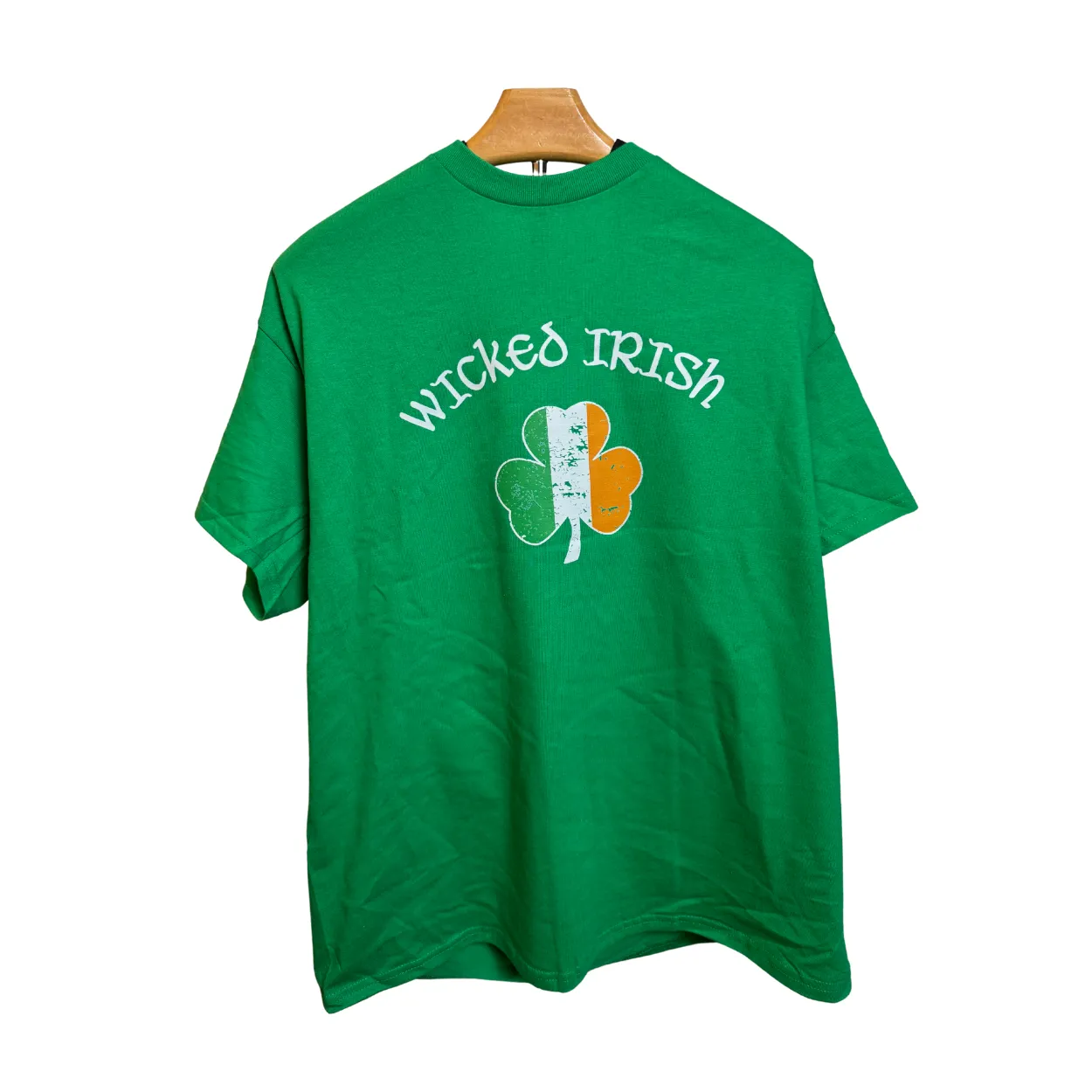 Wicked Irish Adult Unisex Wicked Irish Shamrock T-Shirt