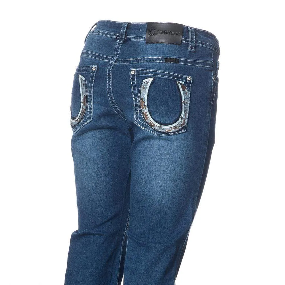 Wild Child Womens Jess Bling Jeans