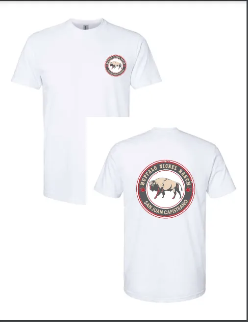 Wildfire Mercantile Buffalo Nickel Ranch Tee Shirts