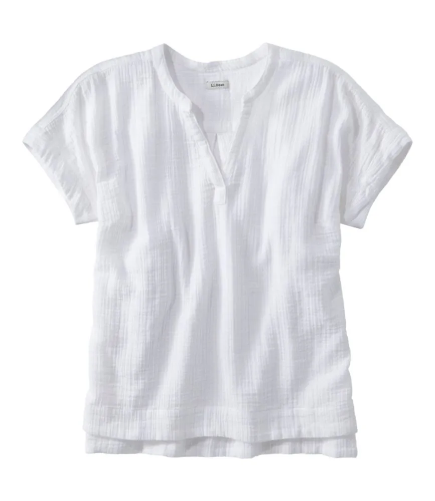 Women's Cloud Gauze Shirt Short Sleeve