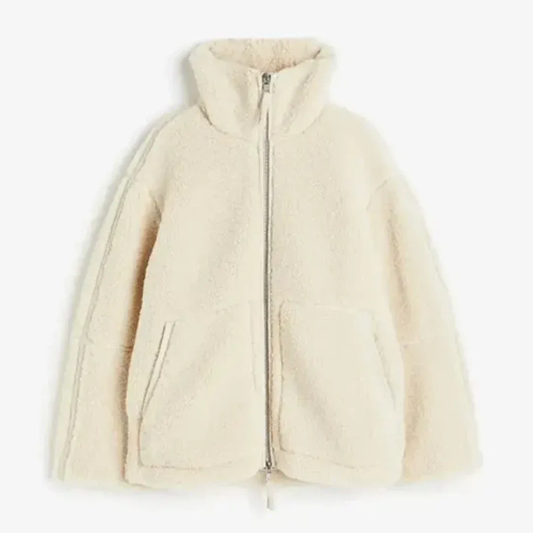 Women's Cozy High Collar Jacket | Relaxed Fit