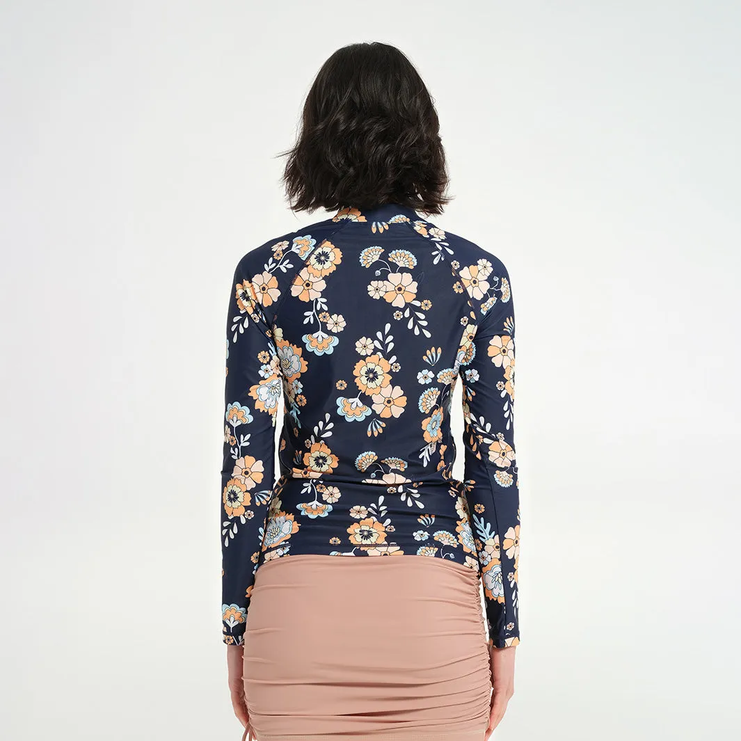 Womens Eloise LS Swim Jacket