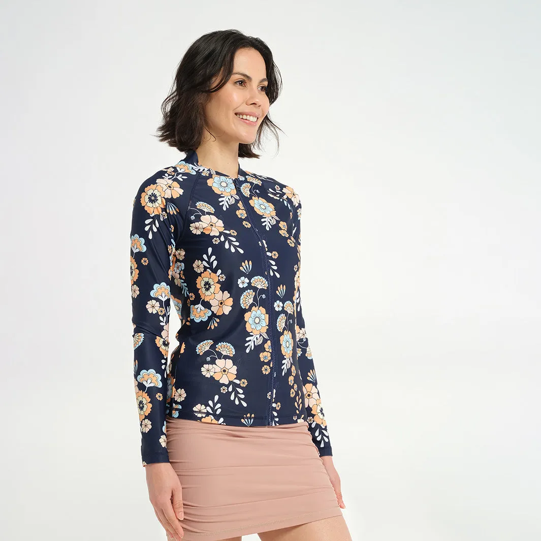 Womens Eloise LS Swim Jacket