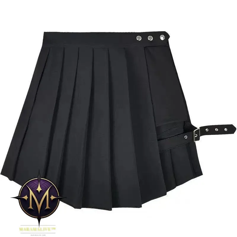 Women's Fashion Punk Gothic High Waist Skirt