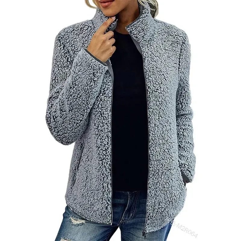 Women's fleece winter jacket – Tryne