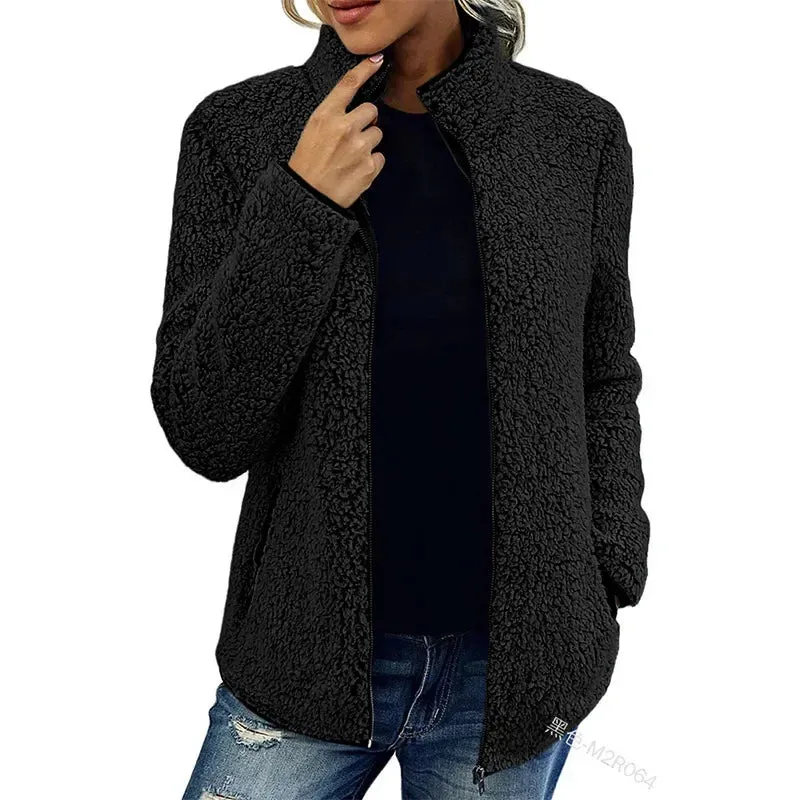 Women's fleece winter jacket – Tryne