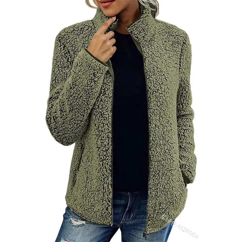 Women's fleece winter jacket – Tryne