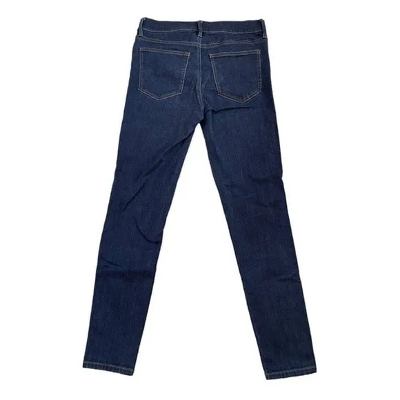 Women's Jeans Blue Dark Wash Ann Taylor Jeans Skinny Jeans Size 6
