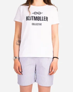 Womens logo tee - White