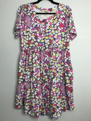 Womens Size Sm Misses Purple Haptics Dress
