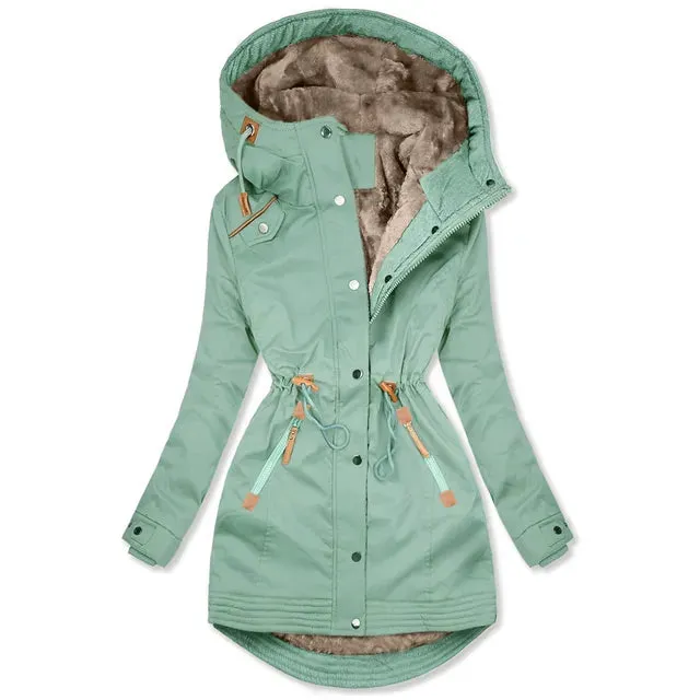 Women's warm, waterproof parka