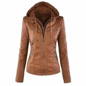 Women's Winter Zip Up Jacket | Hood