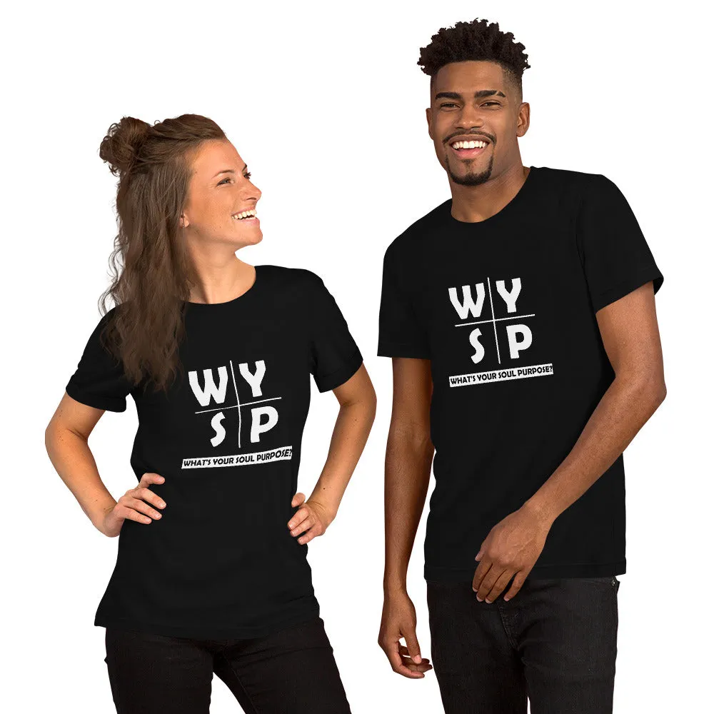 WYSP - What's Your Soul Purpose? - Cross - Short-Sleeve Unisex T-Shirt