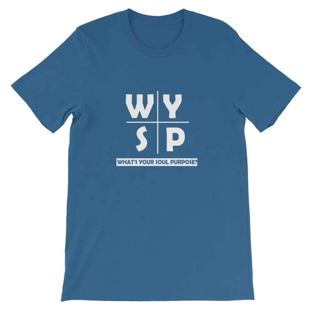 WYSP - What's Your Soul Purpose? - Cross - Short-Sleeve Unisex T-Shirt