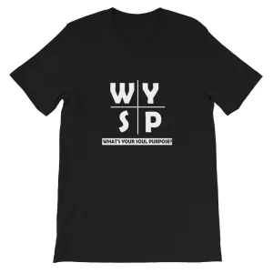 WYSP - What's Your Soul Purpose? - Cross - Short-Sleeve Unisex T-Shirt