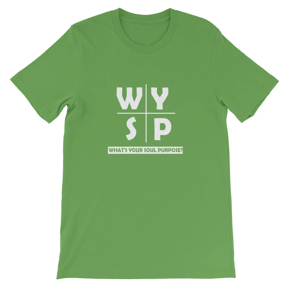 WYSP - What's Your Soul Purpose? - Cross - Short-Sleeve Unisex T-Shirt