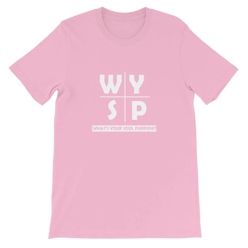 WYSP - What's Your Soul Purpose? - Cross - Short-Sleeve Unisex T-Shirt