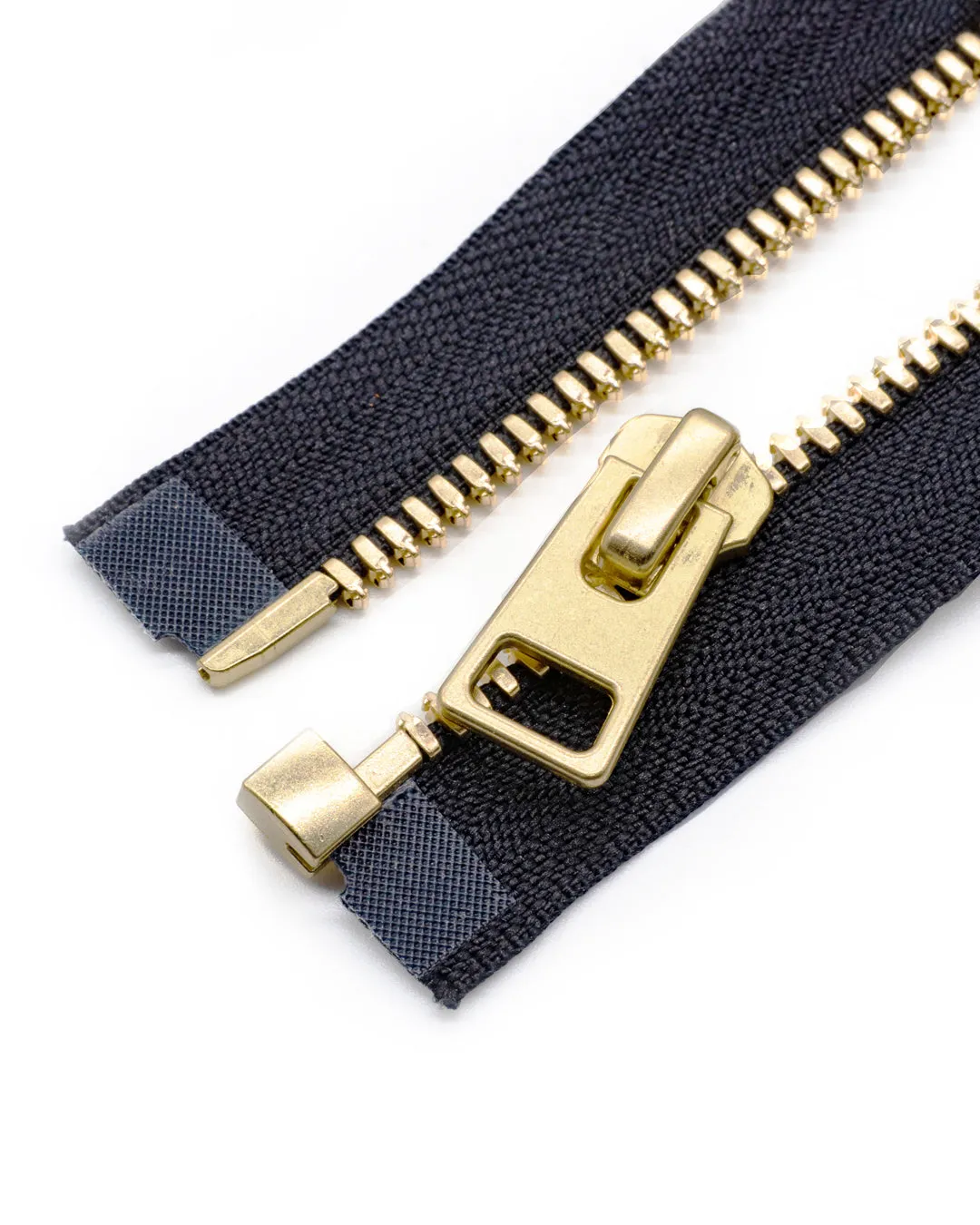 YKK Excella® | Complete, separating zipper with single slider | Gold | Size 5