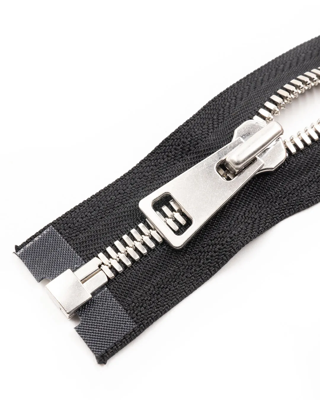 YKK Excella® | Complete, separating zipper with single slider | Silver | Size 8
