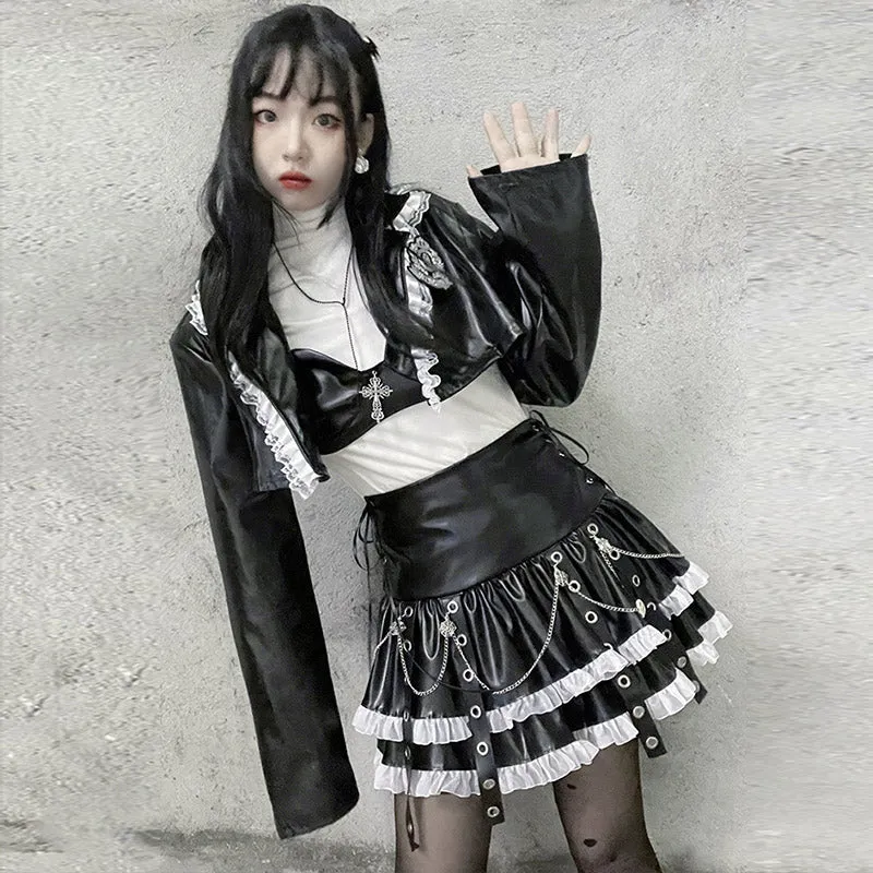 You Are My Cake A-line Mini Skirt
