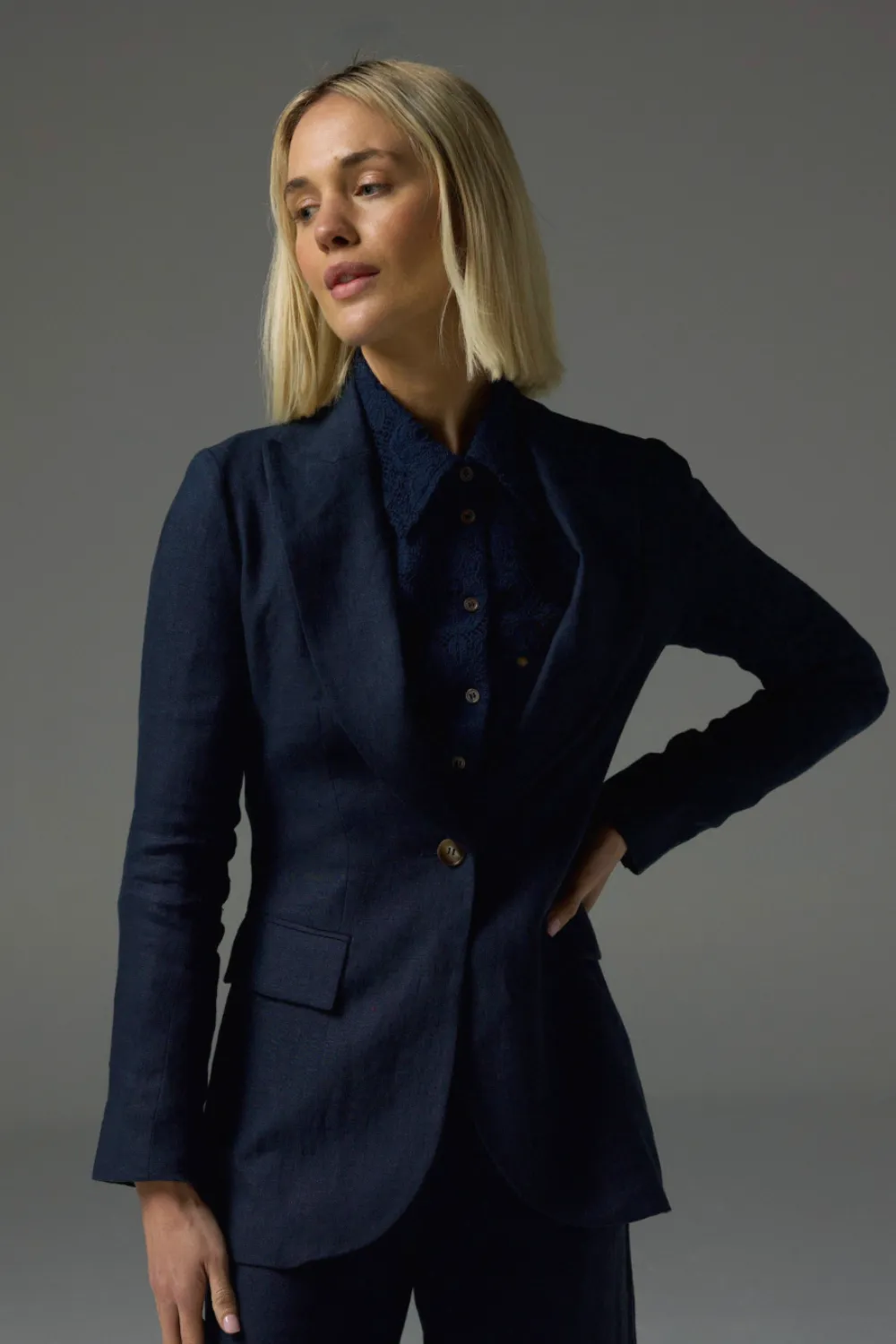Zoe Kratzmann Emporium Jacket - Midnight