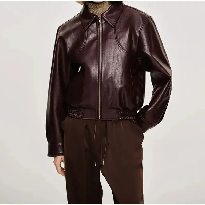 Zofi | classic burgundy women's jacket