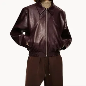 Zofi | classic burgundy women's jacket